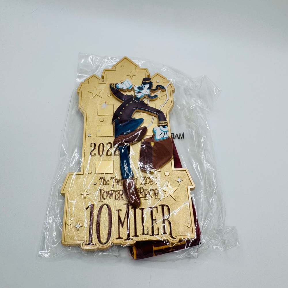 2022 Walt Disney World Tower of Terror 10 Miler Finisher Medal